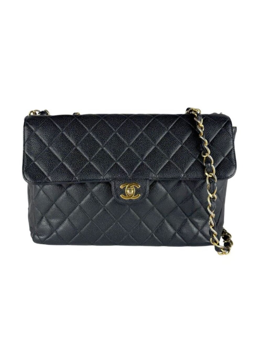 Chanel Shoulder Bag Maxi Quilted